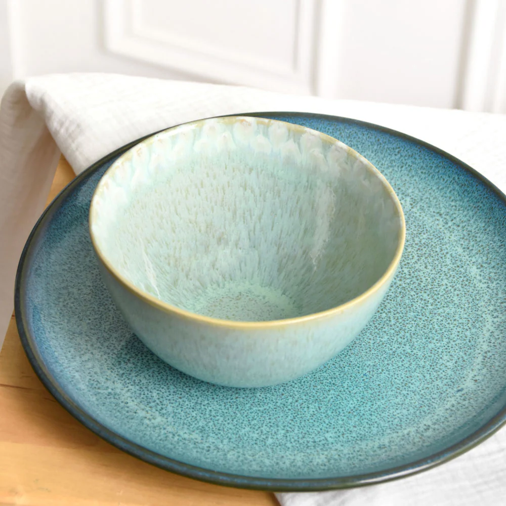 Petite assiette | Vert turquoise - Image 3