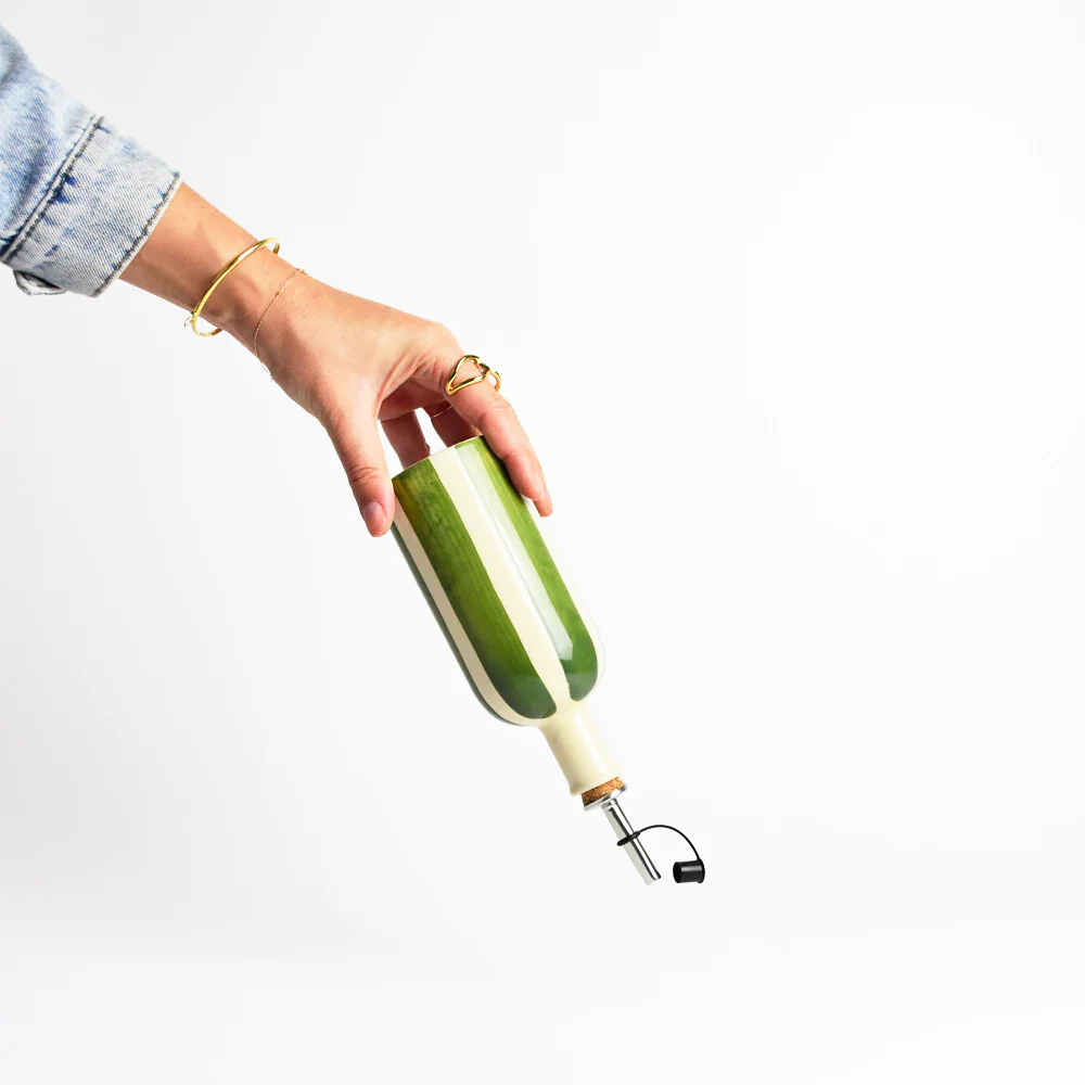 Petite bouteille d'huile | Vert Linhas - Image 7
