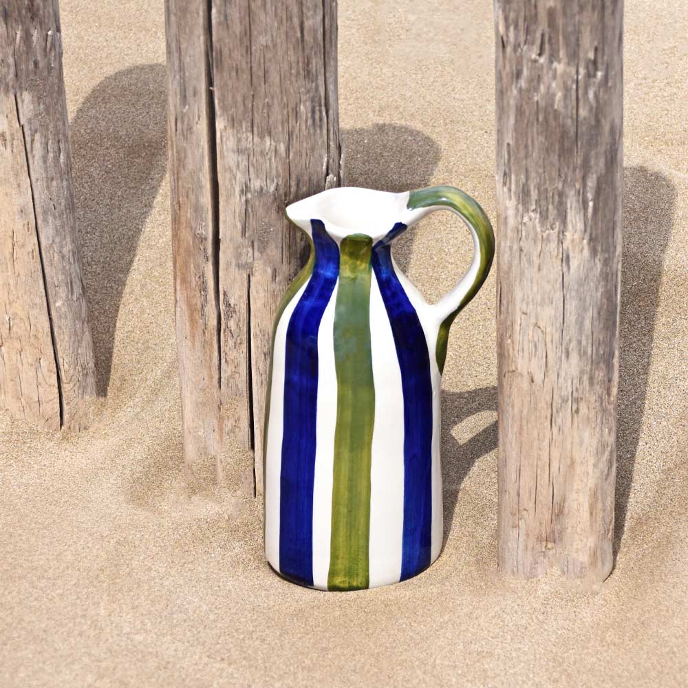 Pichet | Bleu & Vert Linhas - Image 3