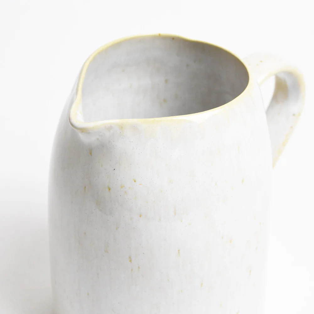 Pichet rond | Blanc audacieux - Image 5