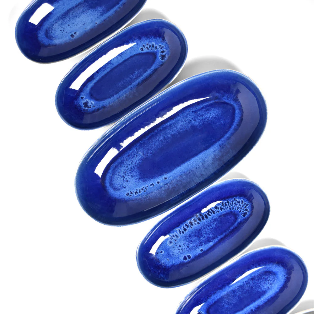 Plat de service M | Bleu odyssée - Image 3