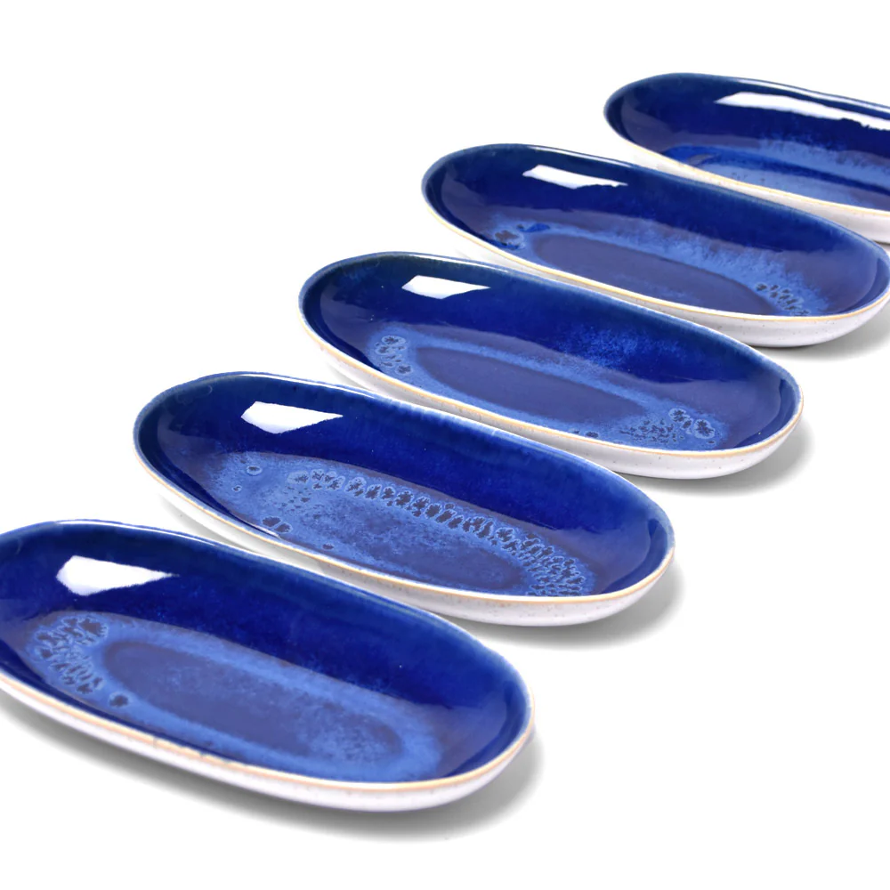 Plat de service M | Bleu odyssée - Image 4
