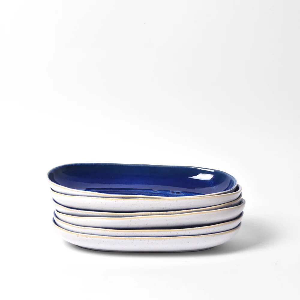 Plat de service M | Bleu odyssée - Image 5