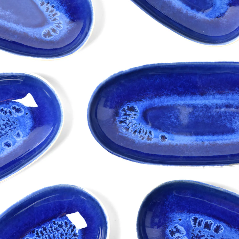 Plat de service M | Bleu odyssée - Image 6