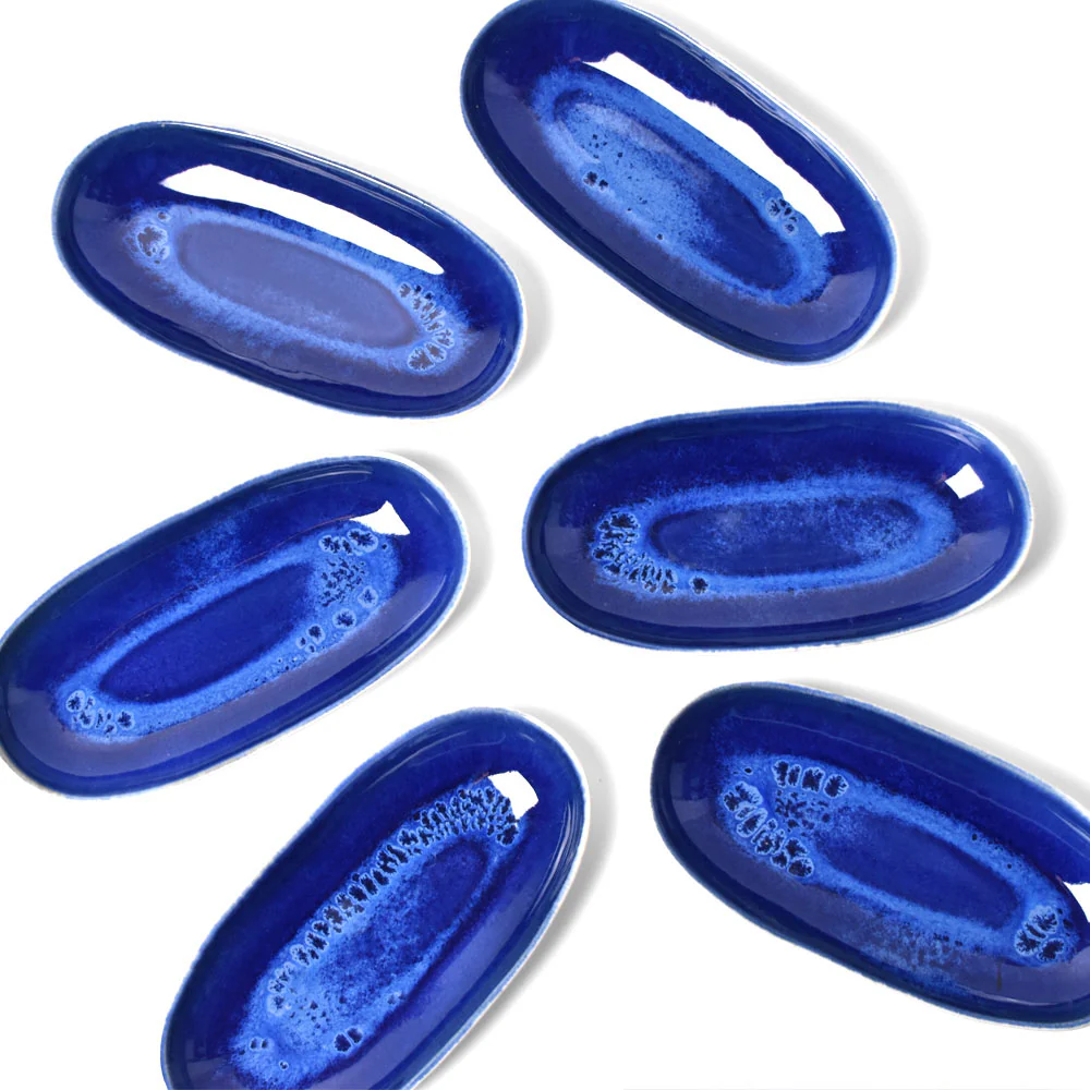 Plat de service M | Bleu odyssée - Image 7