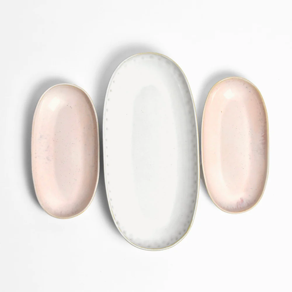 Plat de service M | Rose bohême - Image 4