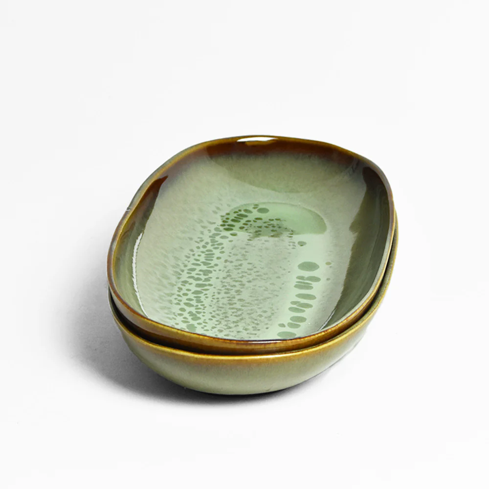 Plat de service L | Vert rivage - Image 4