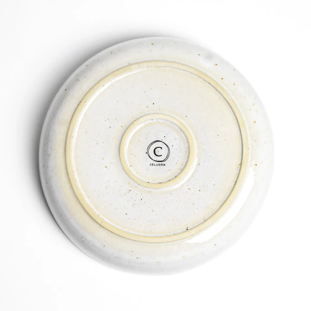 Plat de service rond | Blanc audacieux - Image 8