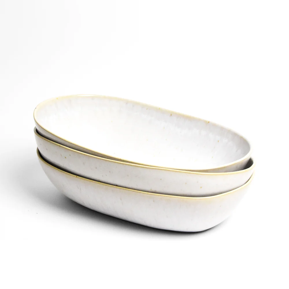 Plat de service XL | Blanc audacieux - Image 3