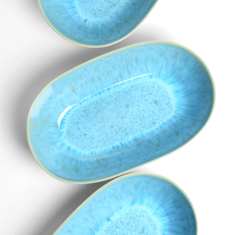 Plat de service XL | Bleu água - Image 4