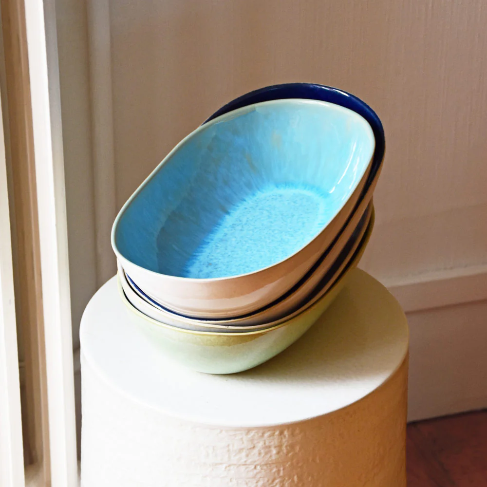 Plat de service XL | Bleu água - Image 6