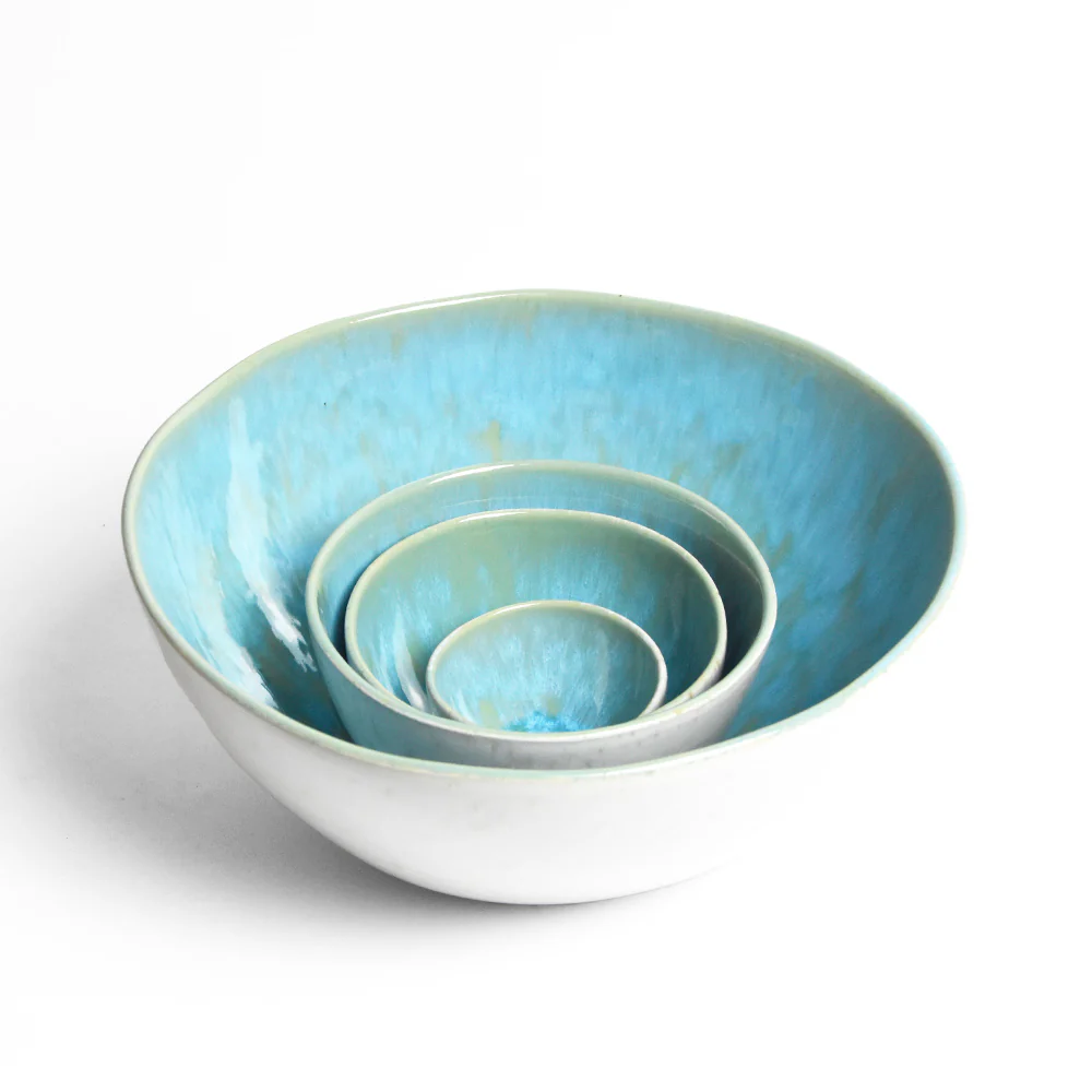 Saladier L | Bleu água - Image 8