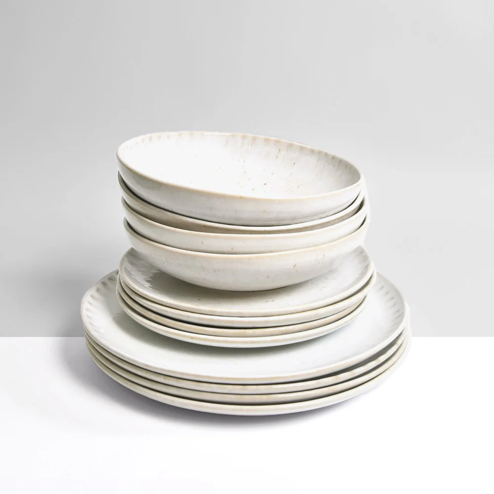 Service pour 4 | Blanc audacieux - Image 4