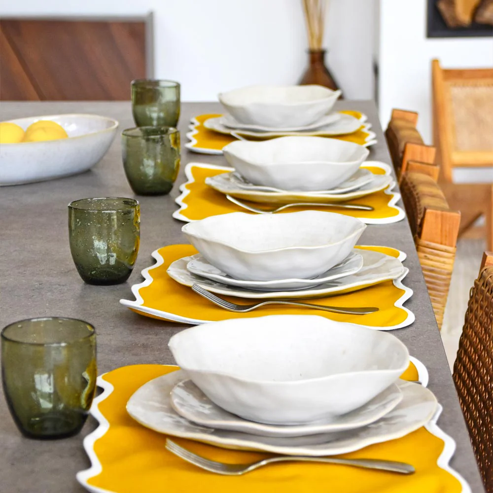 Service pour 4 Onda | Beige sable - Image 3