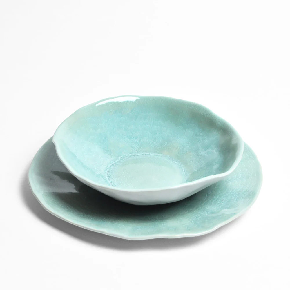 Service pour 8 Onda | Vert d'eau - Image 7