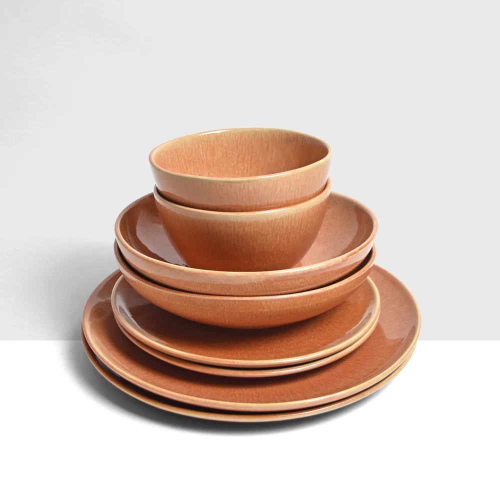 Service pour 2 | Terracotta sienna - Image 5