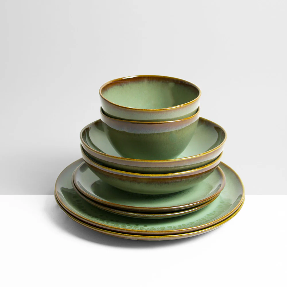 Service pour 2 | Vert rivage - Image 3