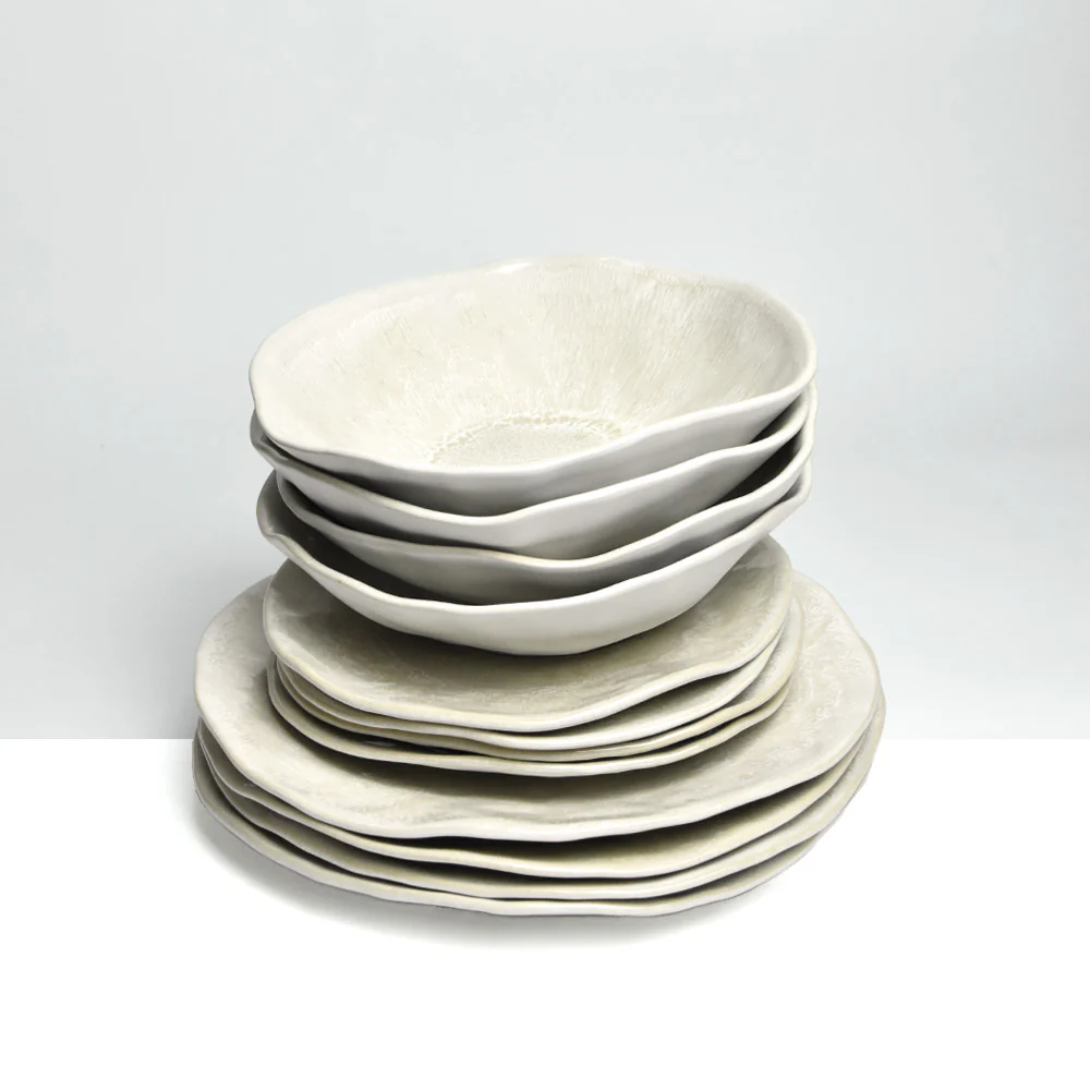 Service pour 4 Onda | Beige sable - Image 4