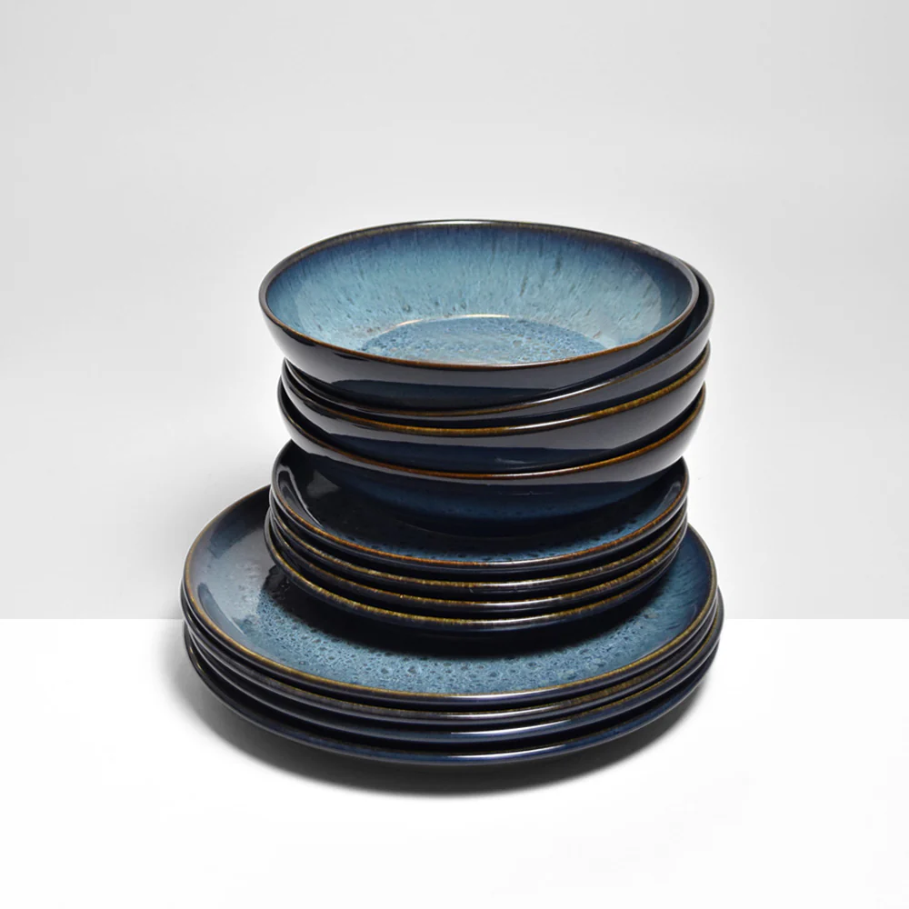 Service pour 4 | Bleu Marin - Image 3