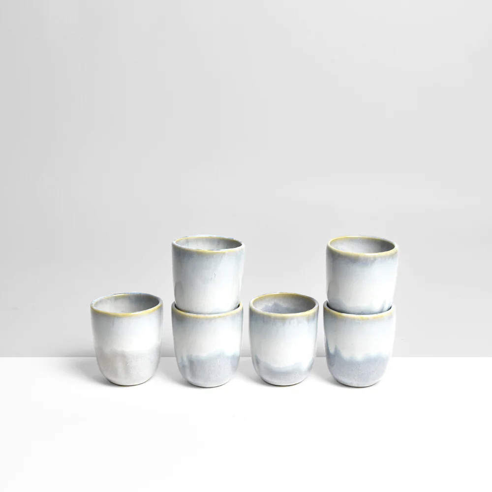 Tasse expresso | Blanc glacier - Image 5