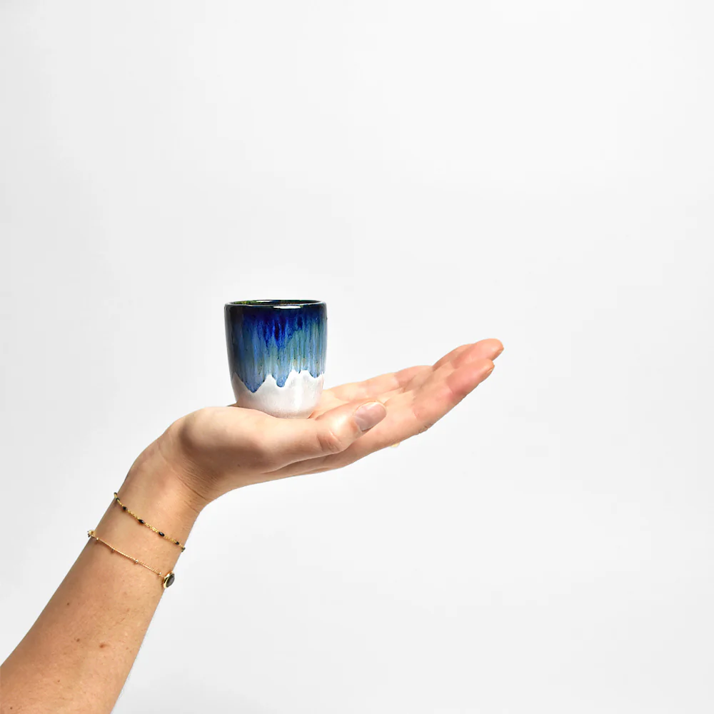 Tasse expresso | Bleu roi - Image 4