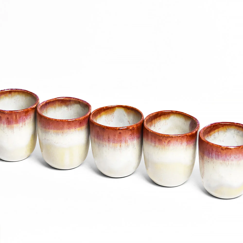 Tasse expresso | Rouge lumineux - Image 3