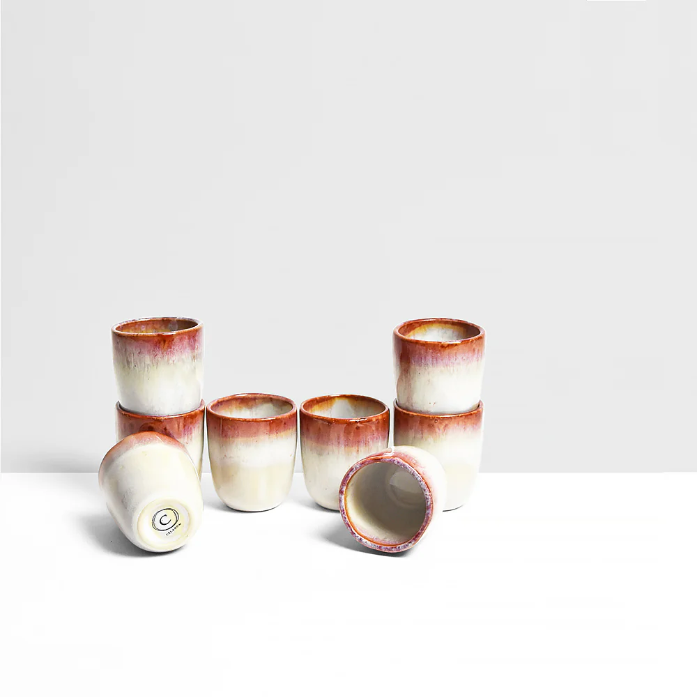 Tasse expresso | Rouge lumineux - Image 4