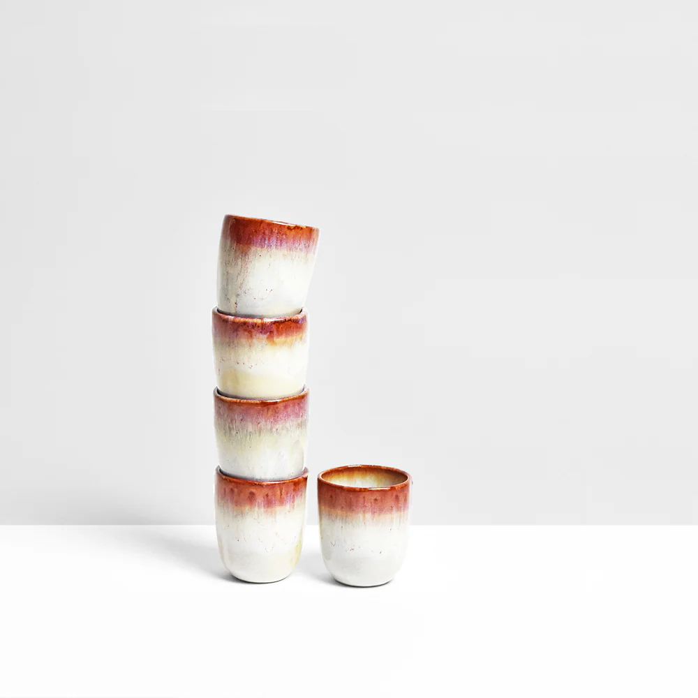 Tasse expresso | Rouge lumineux - Image 5