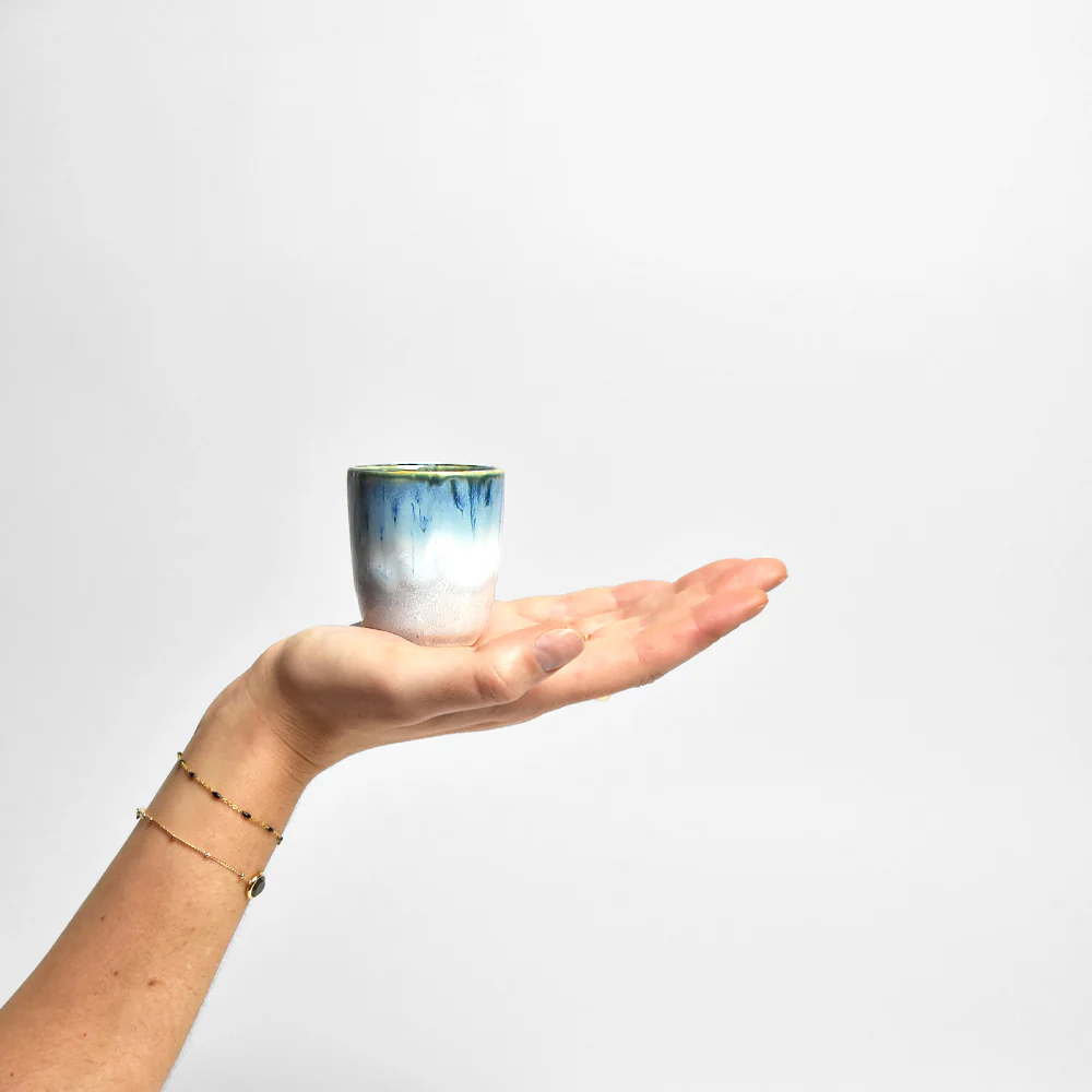 Tasse expresso | Vert de mer - Image 3