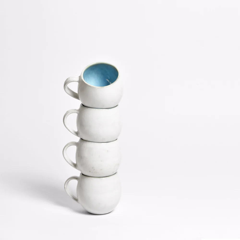 Mug moyen | Bleu água - Image 4