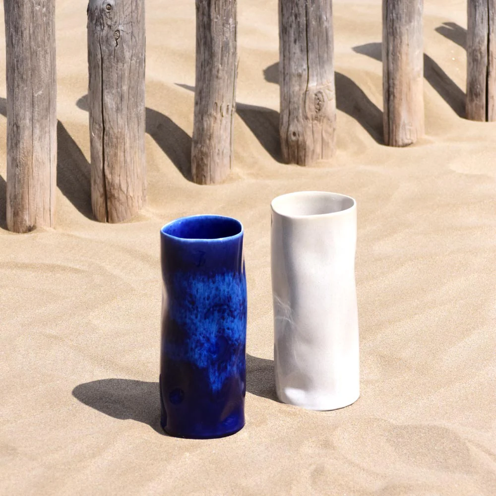 Vase Onda | Beige sable - Image 9